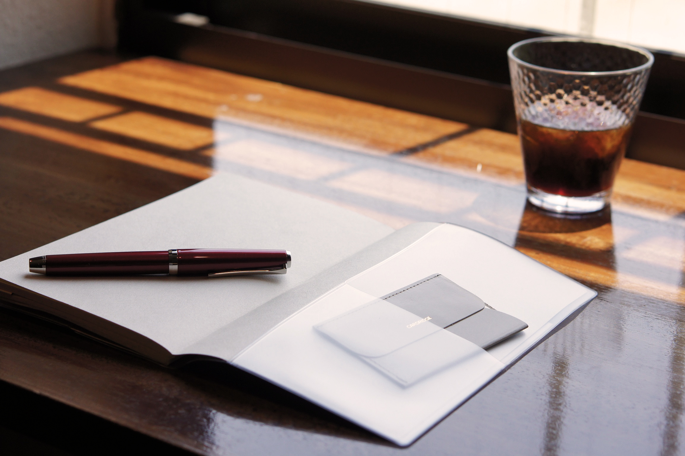 CARDRIDGE ノートとペンと