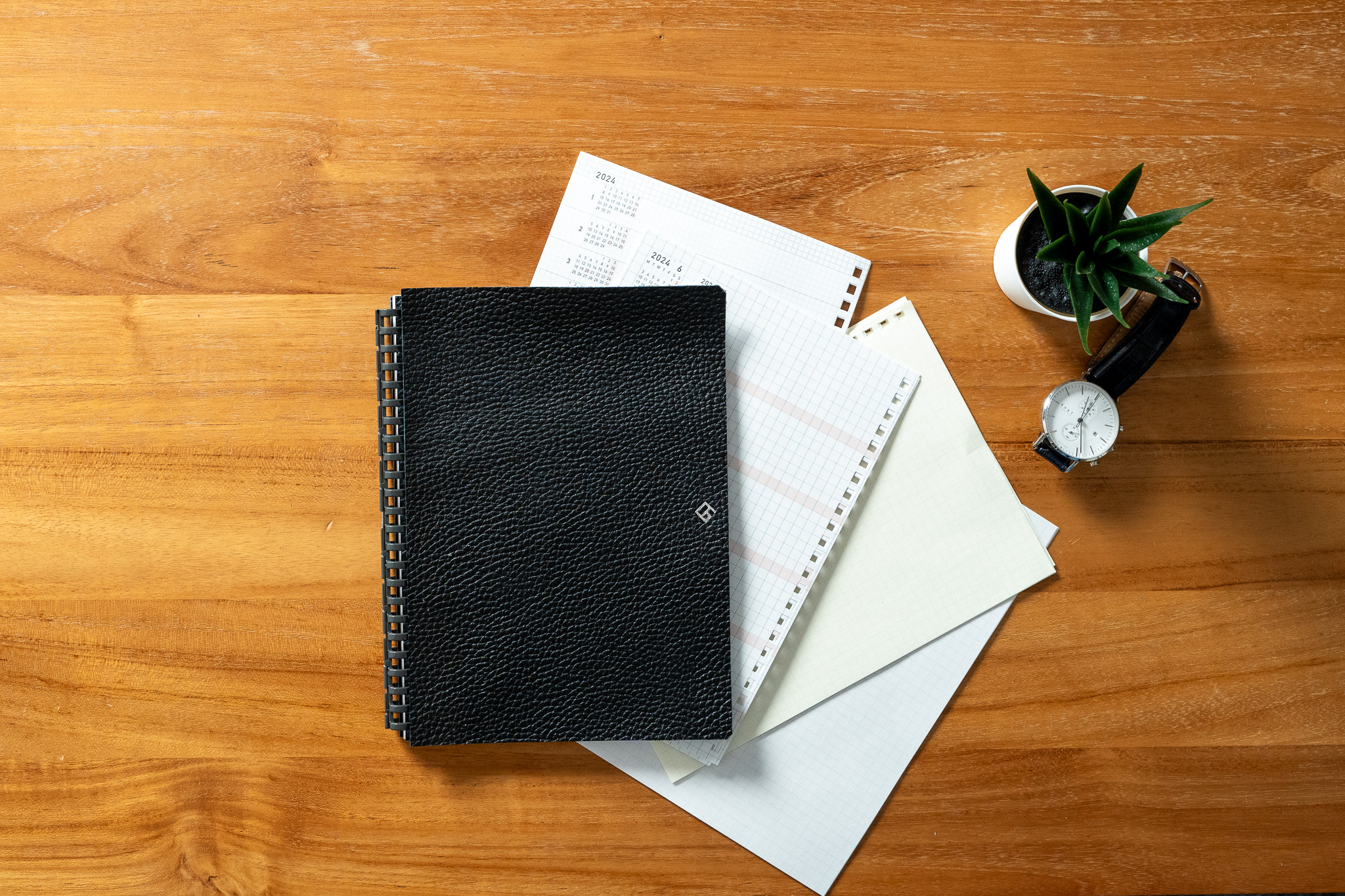 GRID LIFE PLANNER ブラック リフィル一式