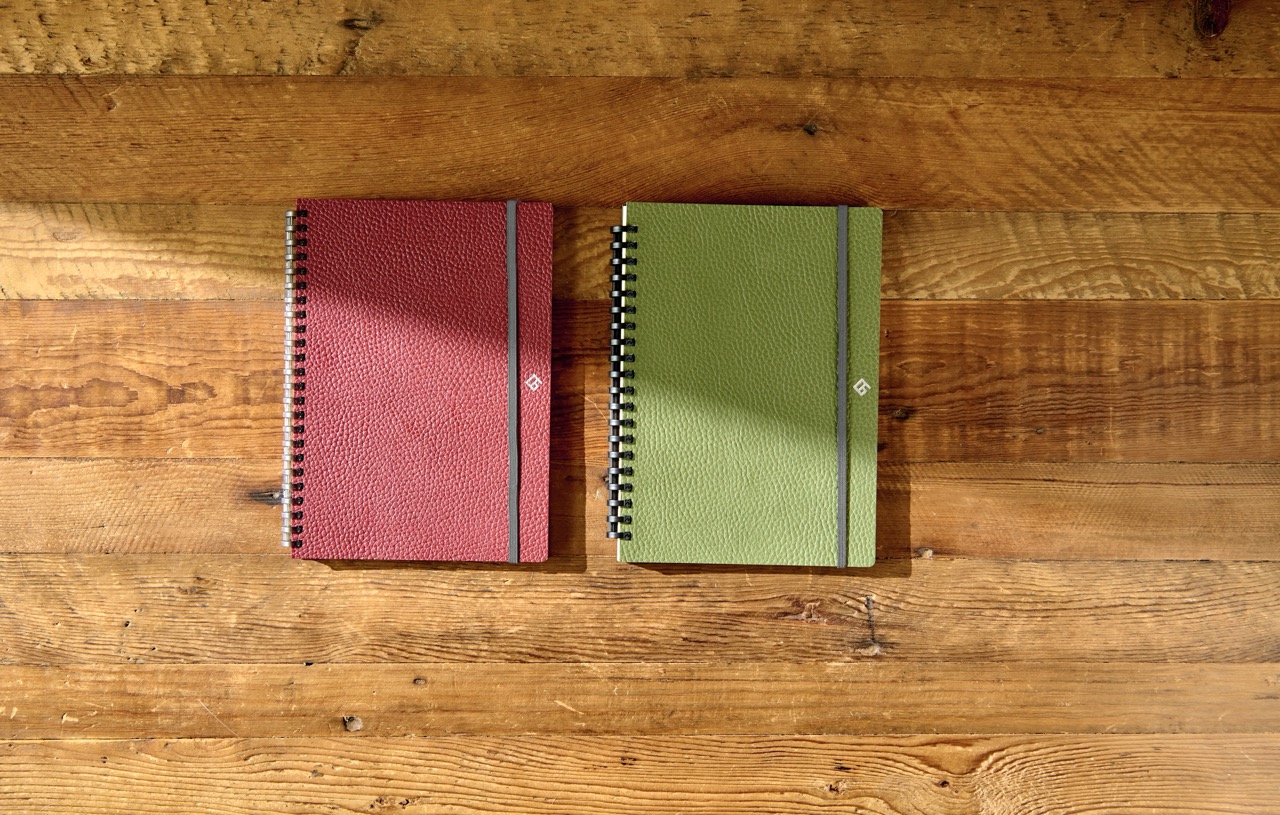 GRID LIFE PLANNER 小豆色と抹茶色