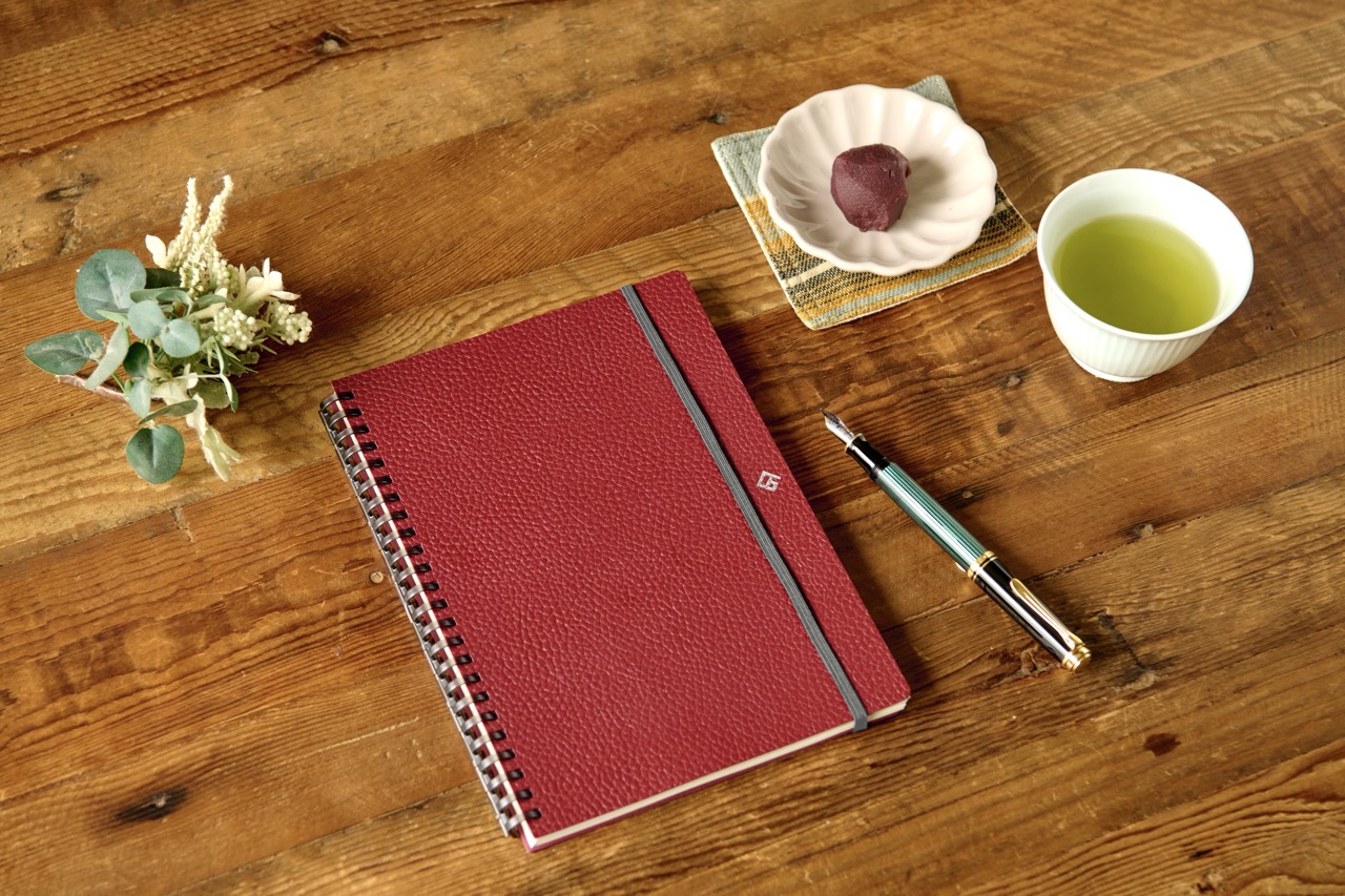 GRID LIFE PLANNER 小豆色とお茶