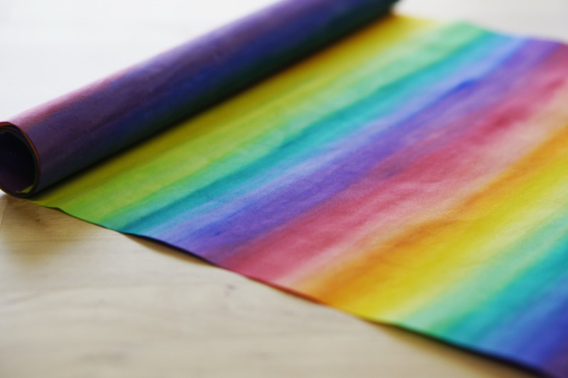 彩色加工の様子