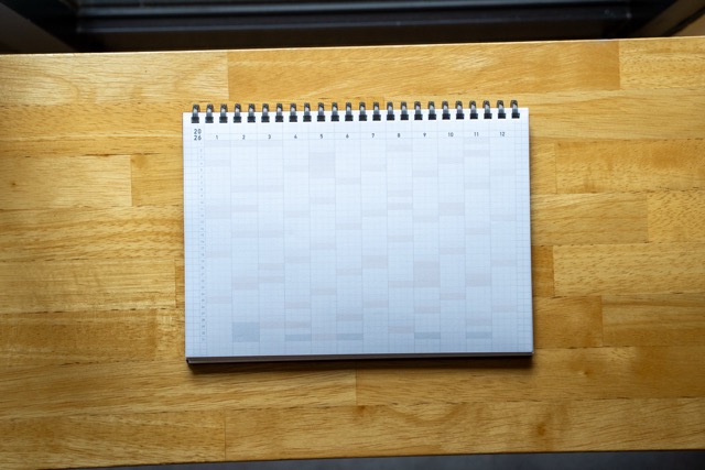 ヨコ型ダイアリー 1