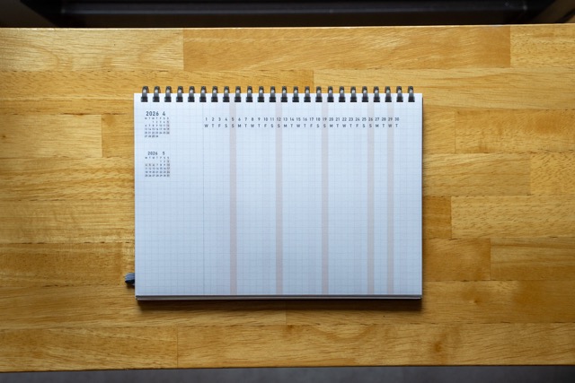 ヨコ型ダイアリー 2